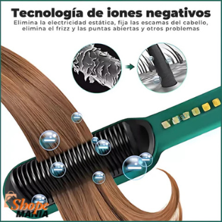 EASY BRUSH™ 2 EN 1 CEPILLO ALISADOR + PROTECTOR TÉRMICO GRATIS