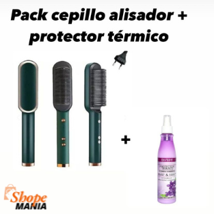 EASY BRUSH™ 2 EN 1 CEPILLO ALISADOR + PROTECTOR TÉRMICO GRATIS